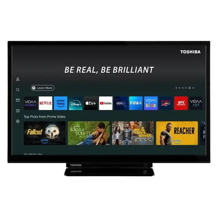 Television Toshiba 24WV3F63DG SMART TV VIDAA OS LED 24 inch 60 cm 1366x768 HD Ready Smart TV VIDAA - Телевизори<<<ТВ
