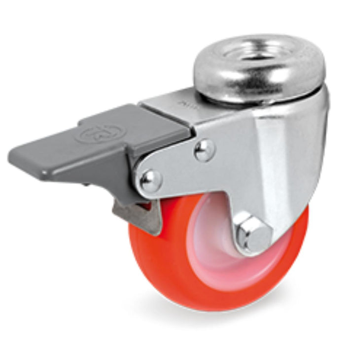 SWIVEL WHEEL WITH HOLE AND BRAKE F50 №36