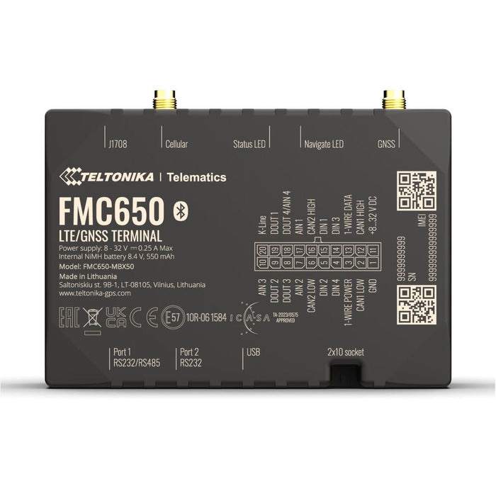 TELTONIKA TELEMATICS FMC650 LTE