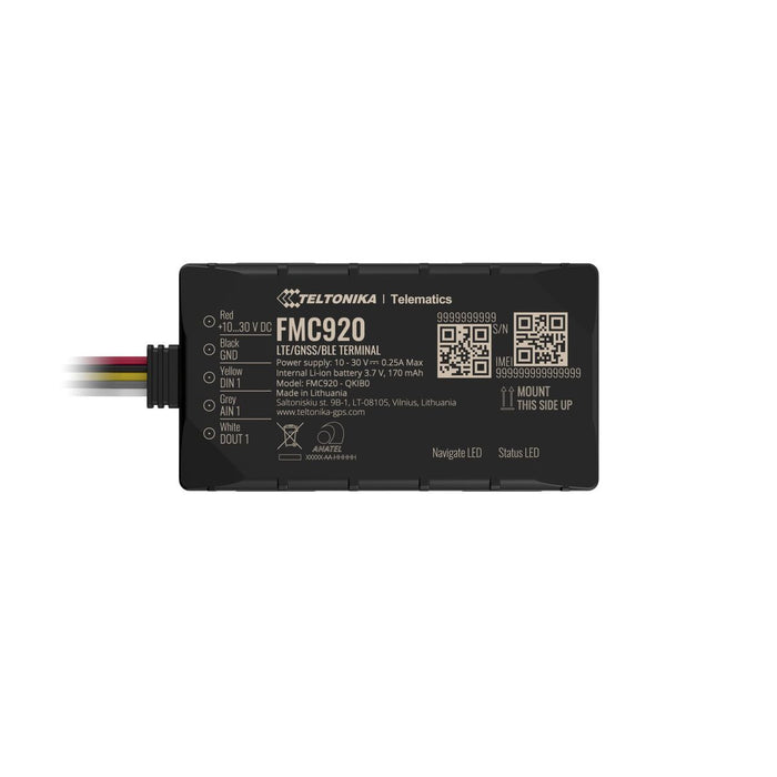 TELTONIKA TELEMATICS FMC920 4G LTE Cat 1 Tracker Quectel EMEA