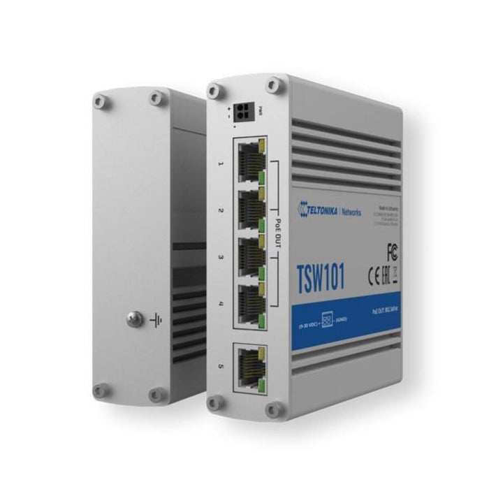 TELTONIKA NETWORKS TSW101 Automotive PoE+ Gigabit ethernet switch