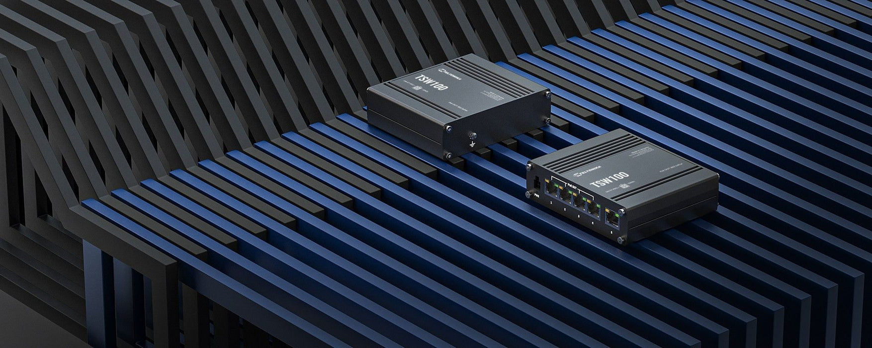 TELTONIKA NETWORKS TSW100 Industrial PoE+ Ethernet Switch