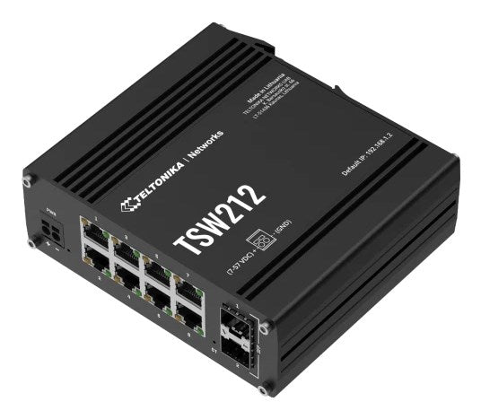 TELTONIKA NETWORKS TSW212 Layer2/L3 Managed Ethernet switch