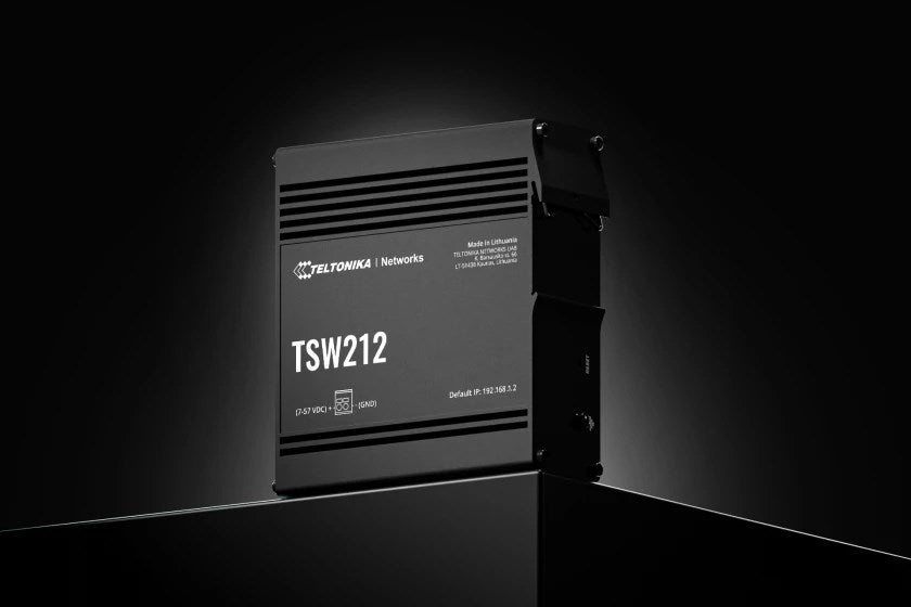 TELTONIKA NETWORKS TSW212 Layer2/L3 Managed Ethernet switch