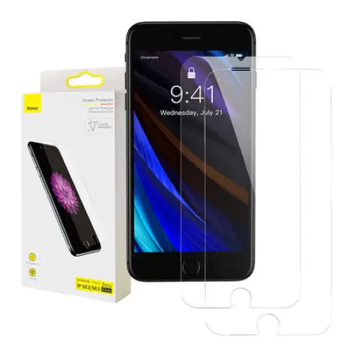 Tempered glass 0.3mm Baseus for iPhone SE 2 / iPhone SE 3 - For smartphones<<<Tempered glass and screen