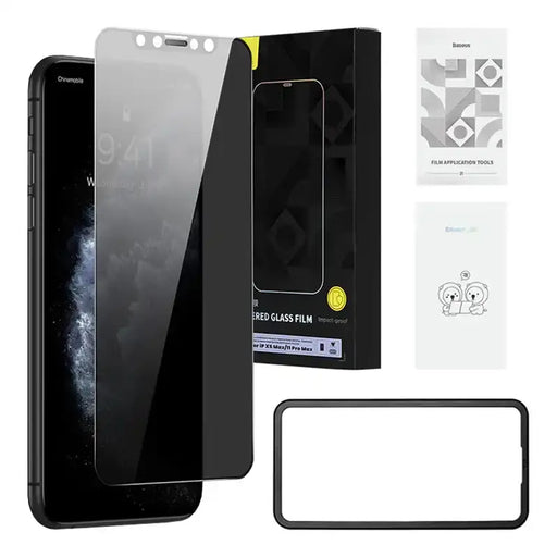 Tempered glass 0.3mm Baseus for iPhone XS Max/11 Pro Max - For smartphones<<<Tempered glass and screen protectors<<<GSM