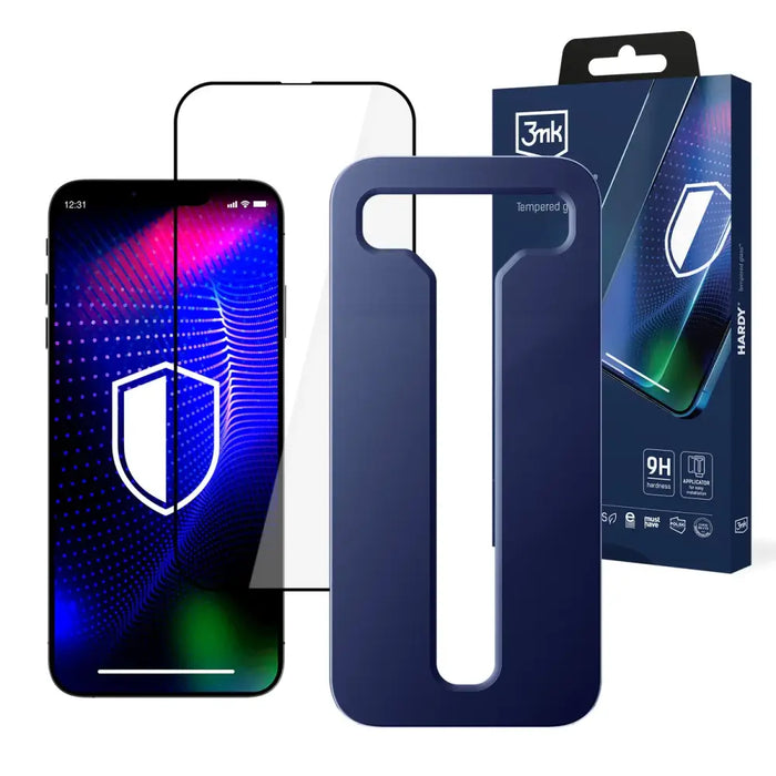 Tempered Glass 3mk Hardy Tempered Glass for Apple iPhone 13 / 13 Pro / 14 - Cell phone tempered glass<<<HurtelXML