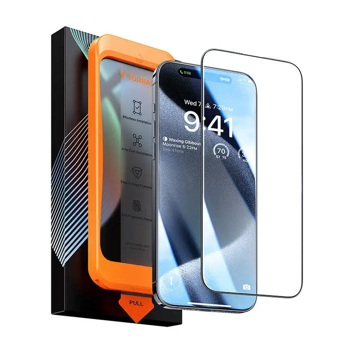 Tempered glass for iPhone 15 Pro Torras InstaII Master - For smartphones<<<Tempered glass and screen protectors<<<GSM
