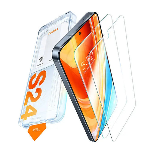 Tempered glass for Samsung S24+ Torras Install Master - For smartphones<<<Tempered glass and screen protectors<<<GSM