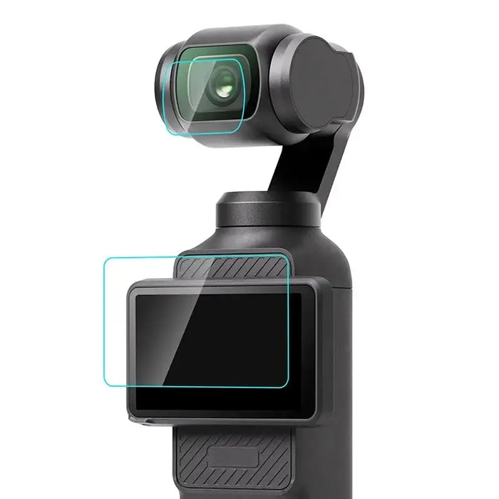 Tempered Glass Lens and Screen Protector DJI OSMO Pocket 3 - For sports cameras<<<Accessories<<<Photo