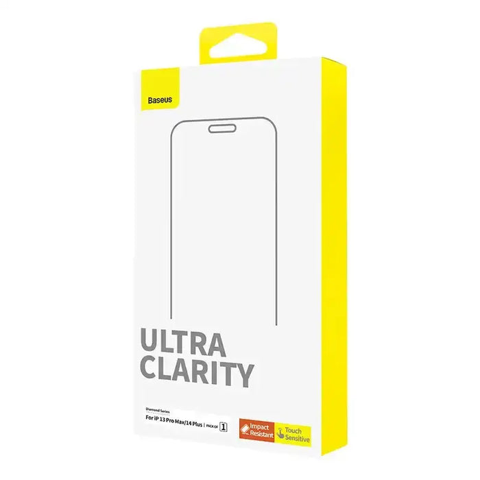 Tempered Glass screen protector Baseus OS Diamond Series HD for Iphone 13 Pro Max/14 Plus(Clear)