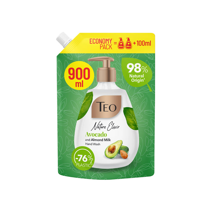 LIQUID SOAP AVOCADO ELIXIR 900ML TEO