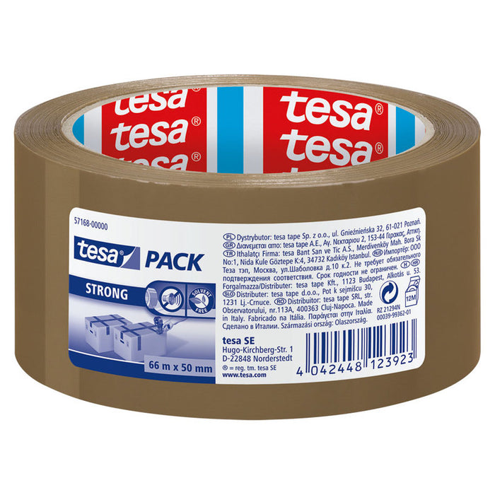 PACKAGING TAPE SILENT BROWN TESA