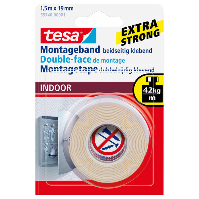 TAPE FOR INTERIOR MOUNTING TESA SELF-ADHESIVE