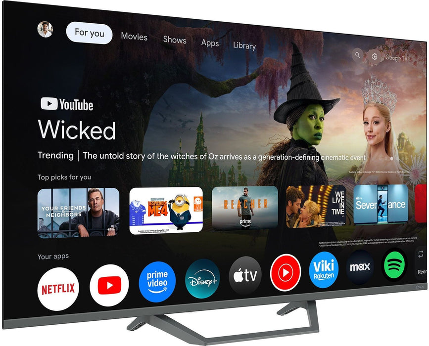 TV TESLA Q43E655GUS, 43" (109 cm), 4K Ultra HD, Google TV