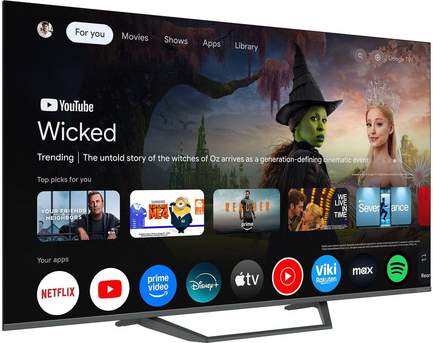 TV TESLA Q55E655GUS, 55" (139 cm), 4K Ultra HD, Google TV