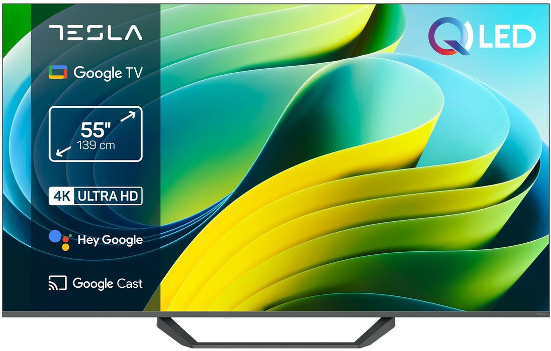 TV TESLA Q55E655GUS, 55" (139 cm), 4K Ultra HD, Google TV