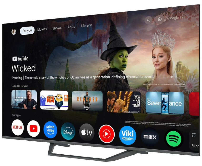 TV TESLA Q65E655GUS, 65"(165cm), 4K Ultra HD, Google TV