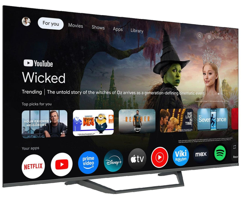 TV TESLA Q65E655GUS, 65"(165cm), 4K Ultra HD, Google TV