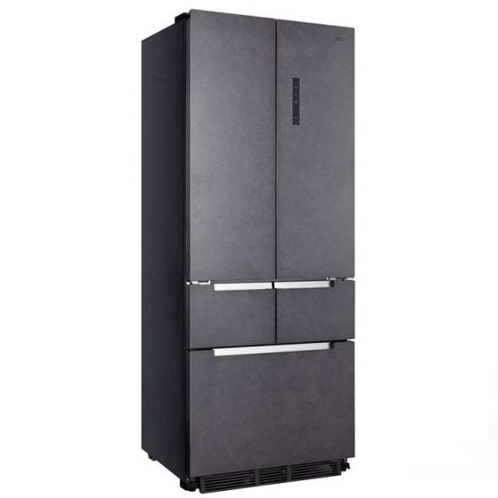 Refrigerator with freezer TESLA Side-by-side RF4200FSNSGE, 436 l, Total NoFrost, 193 cm