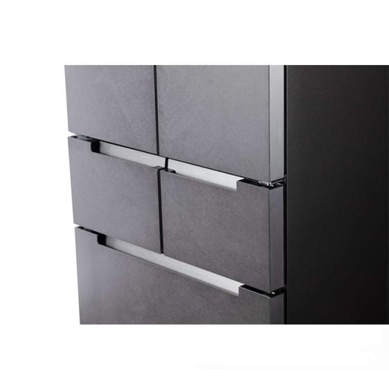 Refrigerator with freezer TESLA Side-by-side RF4200FSNSGE, 436 l, Total NoFrost, 193 cm