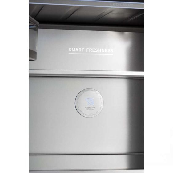 Refrigerator with freezer TESLA Side-by-side RF4200FSNSGE, 436 l, Total NoFrost, 193 cm
