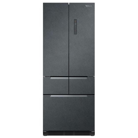 Refrigerator with freezer TESLA Side-by-side RF4200FSNSGE, 436 l, Total NoFrost, 193 cm