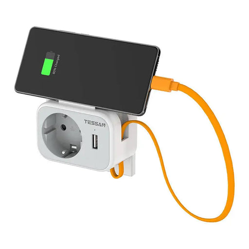 Tessan Wall Socket TS-332-DE - Power strips<<<IT Accessories<<<InnproXML