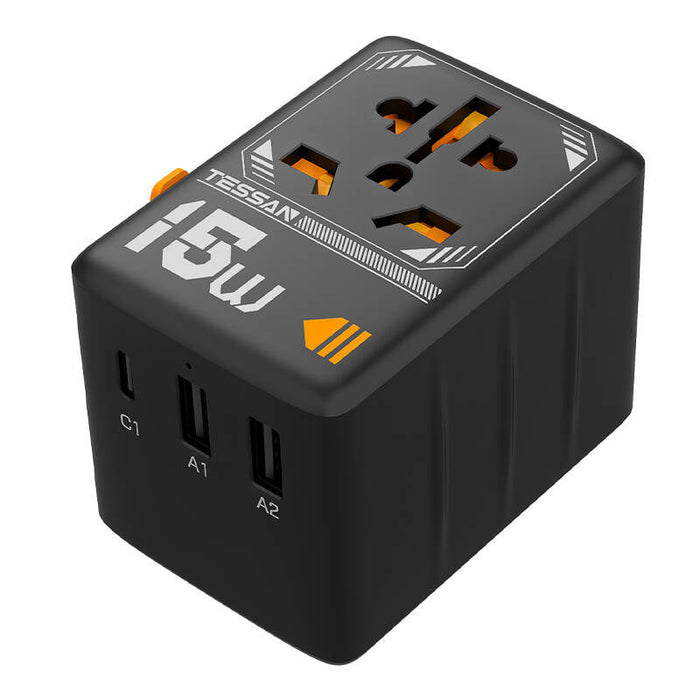 Tessan WTA-01 travel adapter - Adapters connectors and converters<<<IT Accessories<<<InnproXML
