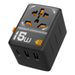 Tessan WTA-01 travel adapter - Adapters connectors and converters<<<IT Accessories<<<InnproXML