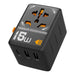 Tessan WTA-01 travel adapter - Adapters connectors and converters<<<IT Accessories<<<InnproXML