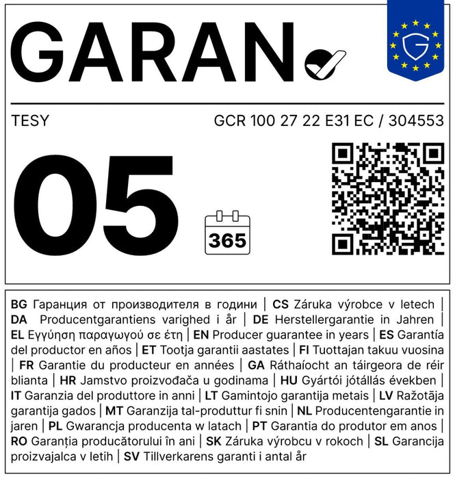 Boiler TESY GCR 10027 22 E31 EC