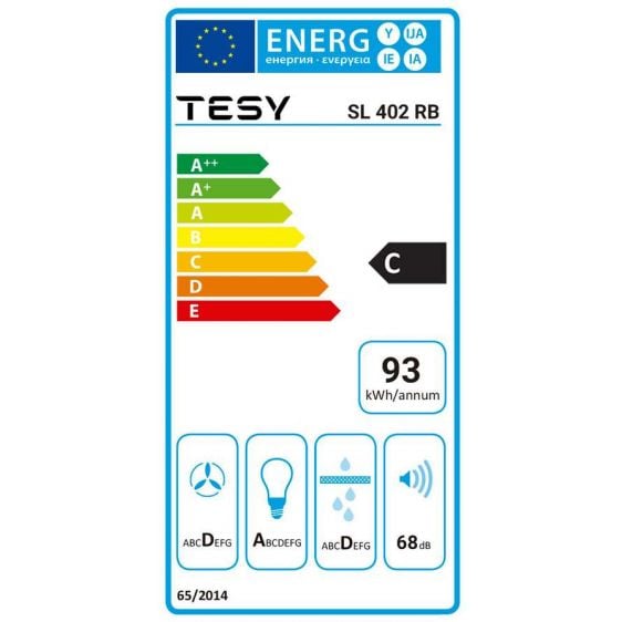 Built-in hood TESY SL 402 RB