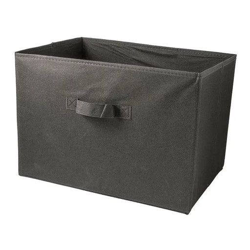 TEXTILE BOX MAXHOME 38X27X27 CM. BLACK - Кутии<<<Декорации<<<Мебели и интериор<<<Praktiker