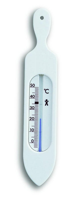 BATHROOM THERMOMETER WHITE 195X37MM