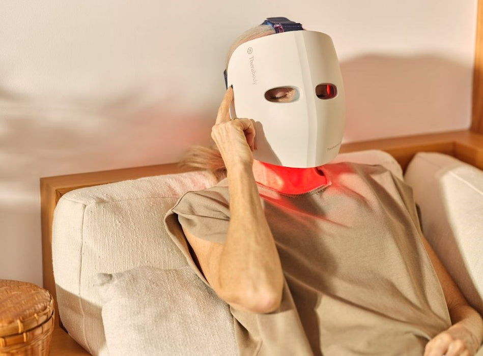 TheraBody TheraFace Mask Glo LED facial care mask