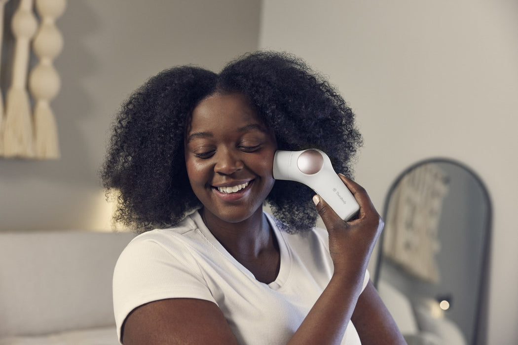 Therabody TheraFace PRO Ultimate Facial Health Device by - White - with conductive gel