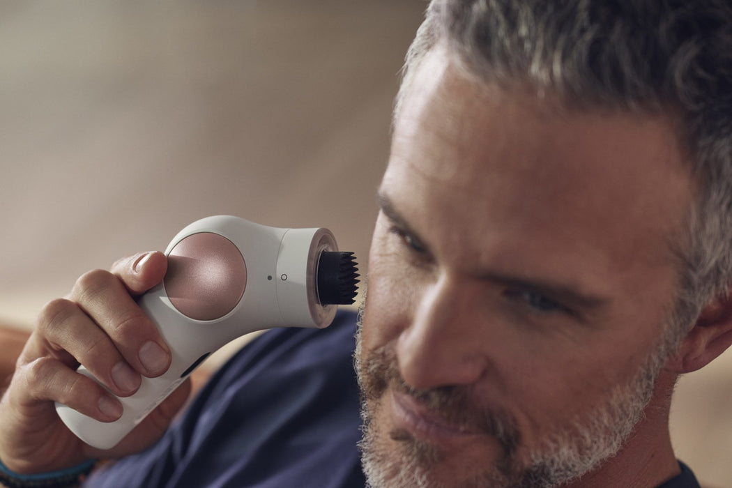Therabody TheraFace PRO Ultimate Facial Health Device by - White - with conductive gel