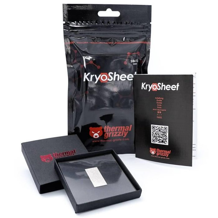 Thermally conductive pad Thermal Grizzly KryoSheet, 24 x 12 x 0.2 mm
