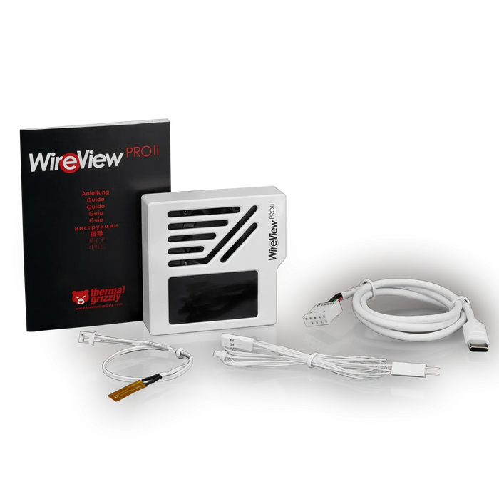 Thermal Grizzly WireView Pro II GPU 12V-2x6 Video Card Sensor - White