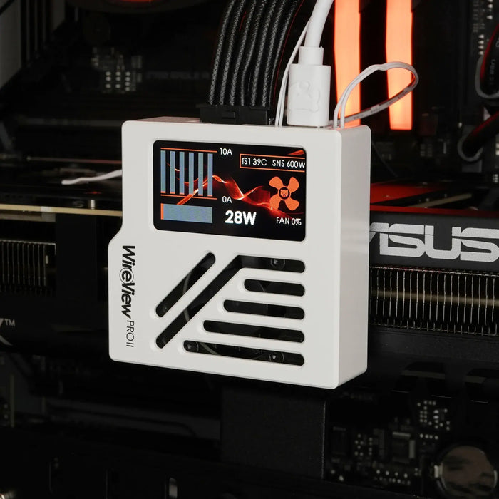Thermal Grizzly WireView Pro II GPU 12V-2x6 Reversed Video Card Sensor - White
