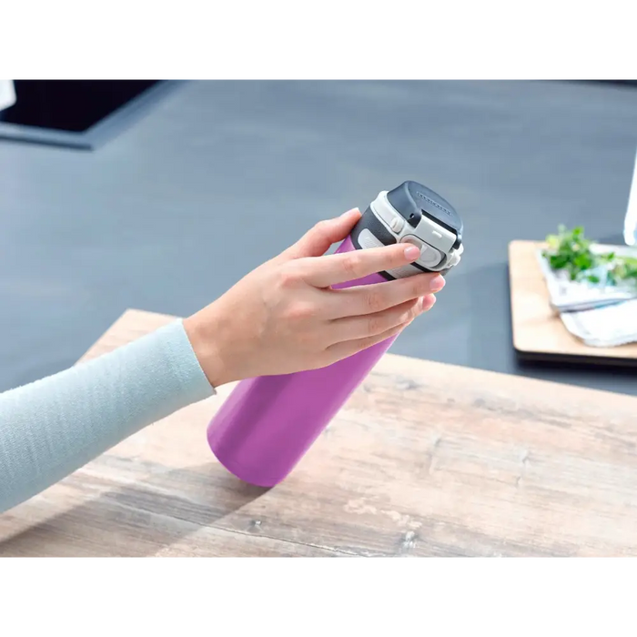 Thermal mug Leifheit Flip 600 ml Purple - Flasks & thermal mugsAGD-TKT<<<Home Appliance - ProductsAGD<<<ActionPL