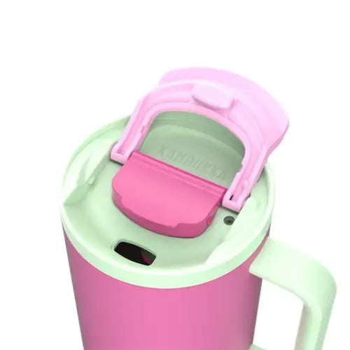 Thermal mug with telescopic straw Kambukka Rio Tumbler 950ml Bubblegum Mint - Flasks & thermal mugsAGD-TKT<<<Home