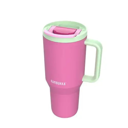 Thermal mug with telescopic straw Kambukka Rio Tumbler 950ml Bubblegum Mint - Flasks & thermal mugsAGD-TKT<<<Home