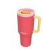 Thermal mug with telescopic straw Kambukka Rio Tumbler 950ml Pink Papaya - Flasks & thermal mugsAGD-TKT<<<Home