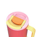 Thermal mug with telescopic straw Kambukka Rio Tumbler 950ml Pink Papaya - Flasks & thermal mugsAGD-TKT<<<Home