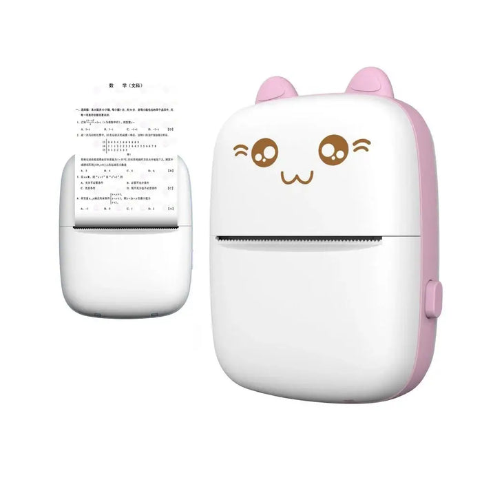 Thermal printer mini cat HURC9 - pink - Photo accessories<<<HurtelXML