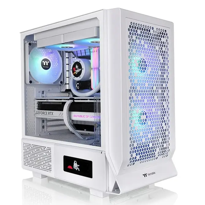 Thermaltake Ceres 330 TG ARGB Snow - Кутии за компютри<<<THERMALTAKE компоненти за