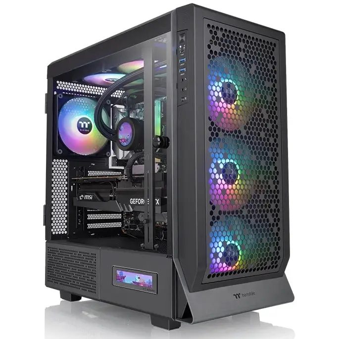 Thermaltake Ceres 500 TG ARGB Midi Tower Black
