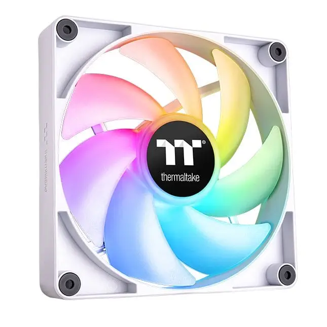 Thermaltake CT140 ARGB Sync PC Cooling Fan 2 Pack White - Охлаждащи системи<<<THERMALTAKE компоненти за
